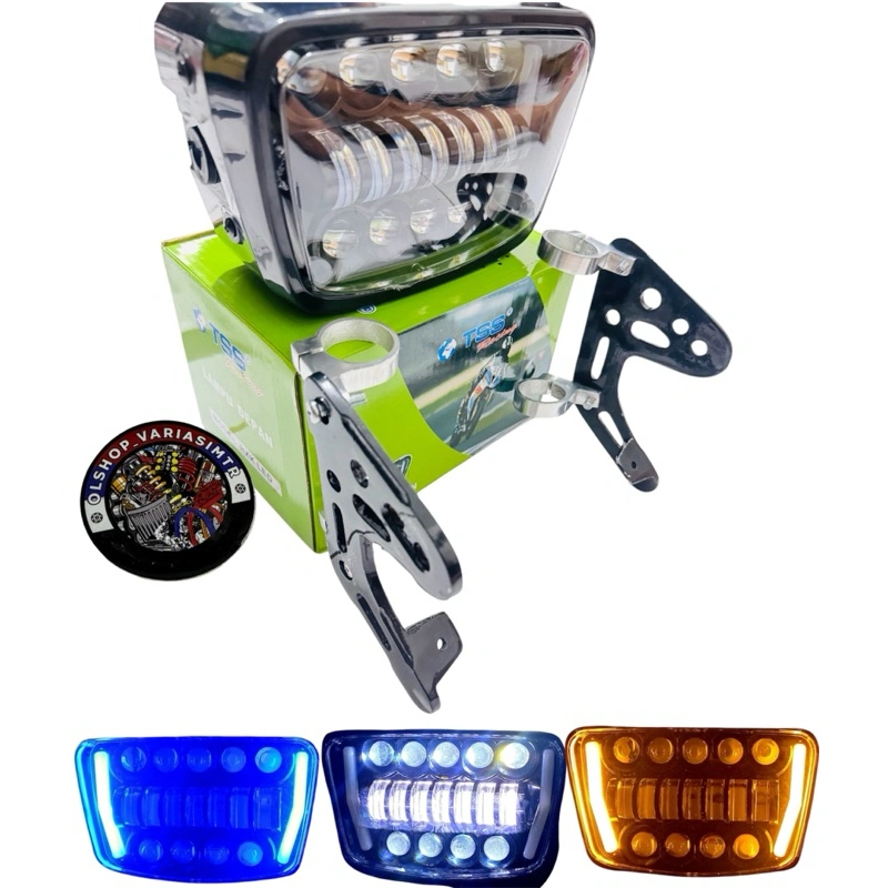 paket lampu depan daymeker rxking plus breket dudukan lampu pnp semua rxking