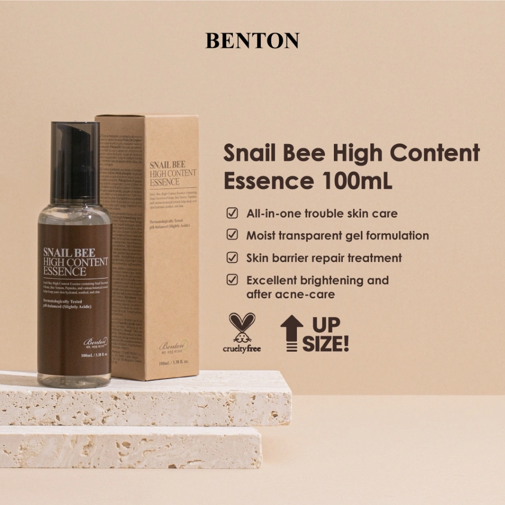 BENTON Snail Bee High Content Essence 100ml
