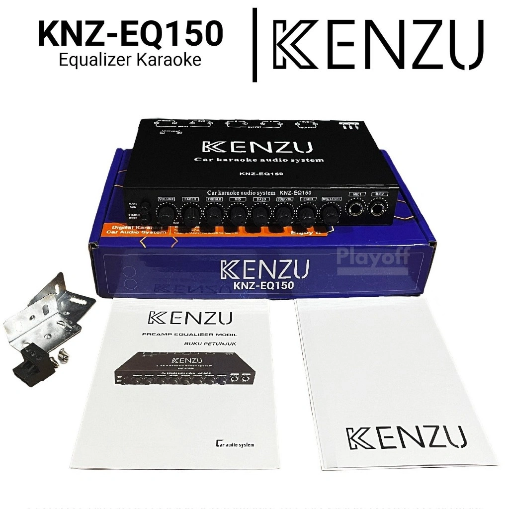 Parametric Equalizer Karaoke Mobil Kenzu KNZ-150