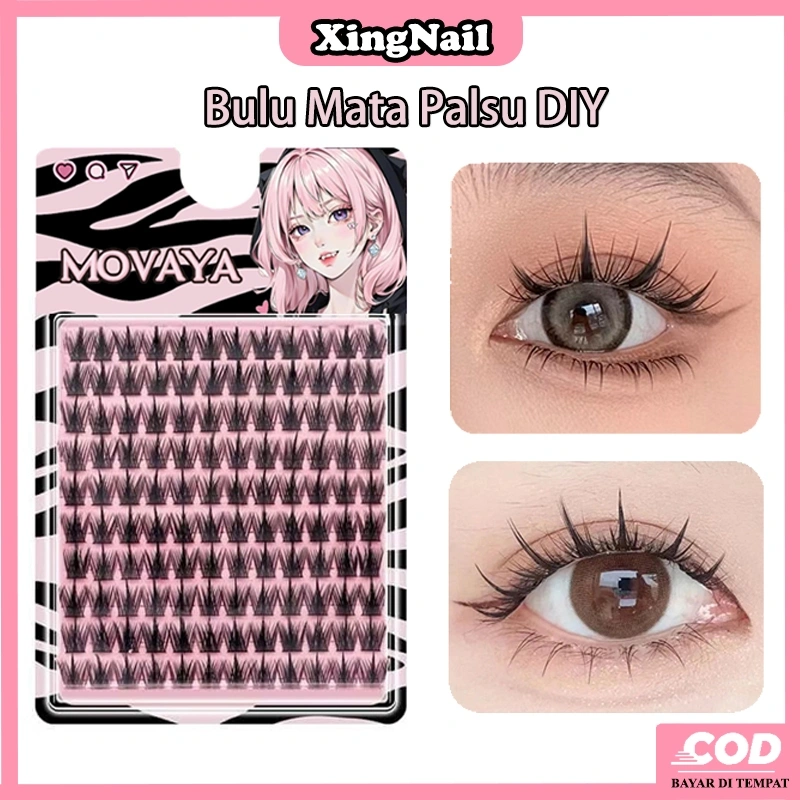 Eyelashes Extension Natural Bulu Mata Natural 3D Ekstensi Bulu Mata Palsu