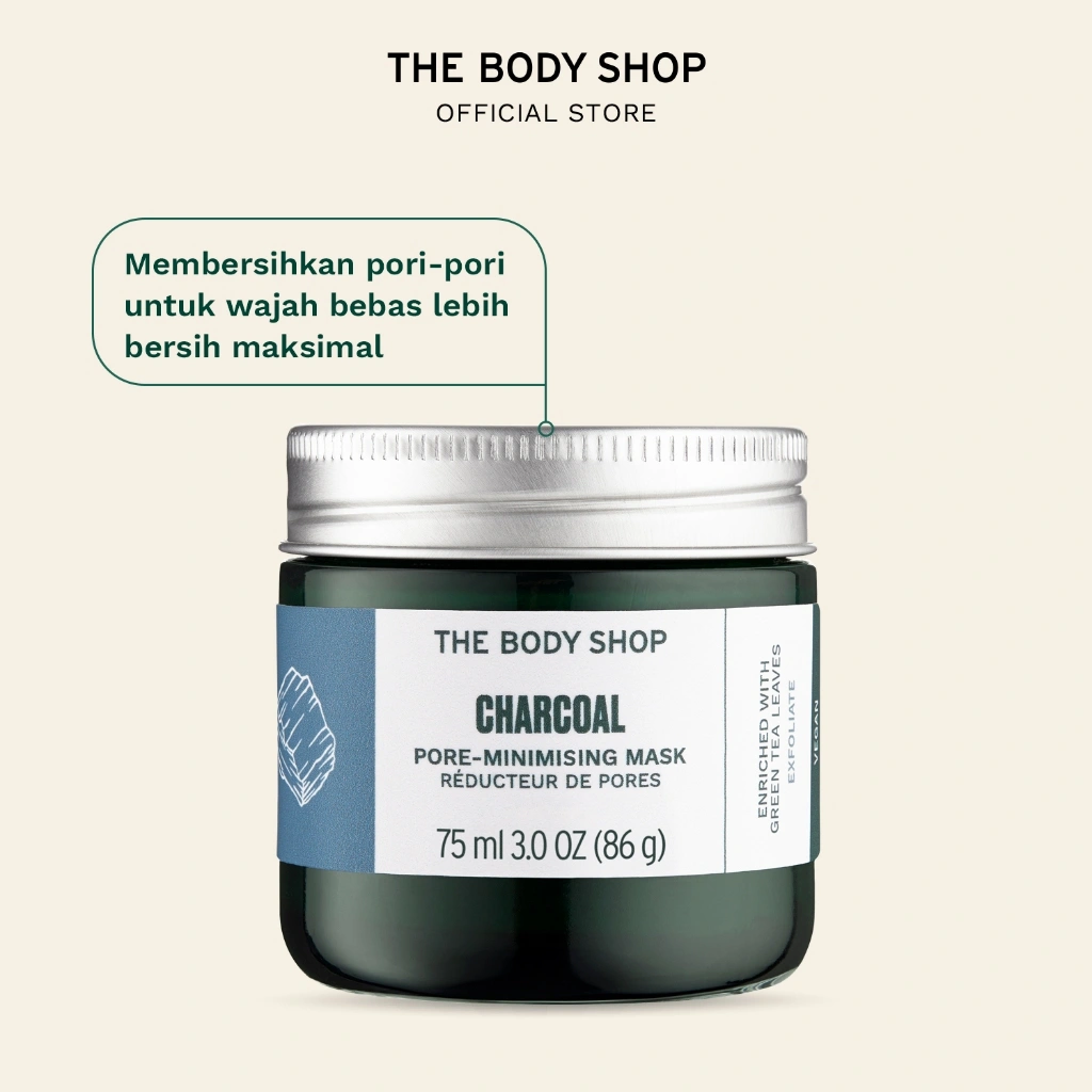 The Body Shop Charcoal Pore Minimising Face Mask 75ml