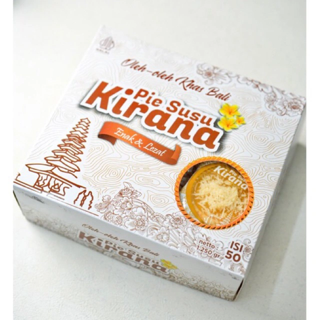 [BACA DESKRIPSI] PIE SUSU KIRANA isi 50pcs - Pie Susu Khas Bali