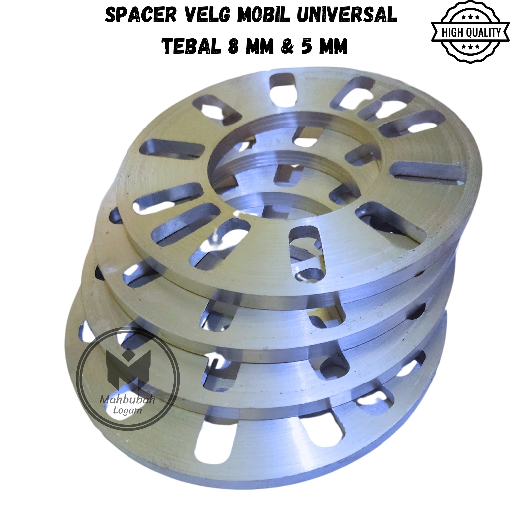 SPACER VELG Mobil Universal Tebal 8 mm 5 mm (1 set 4 pcs) DOP VELG