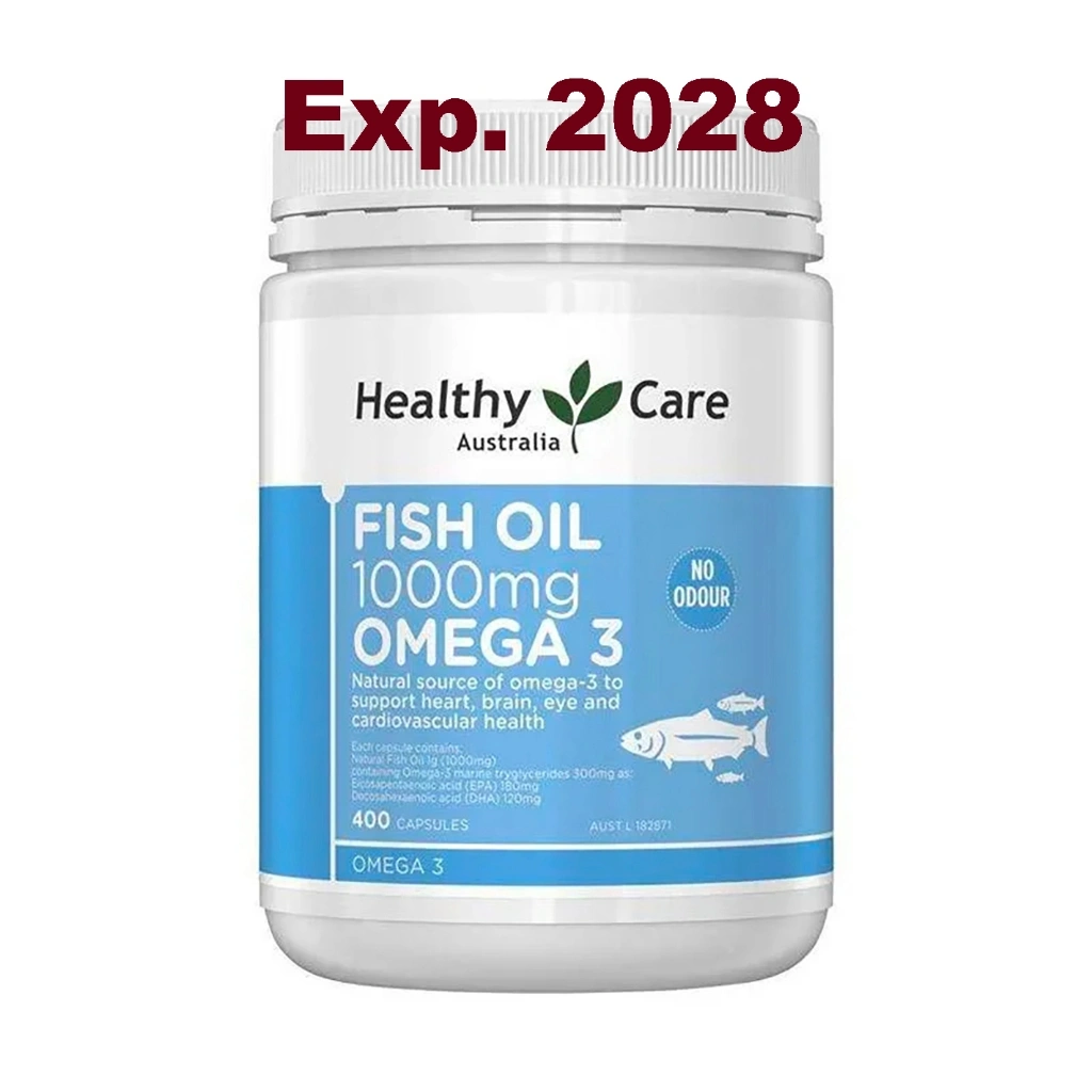 Healthy Care Fish Oil Omega 3 1000mg 400 Capsules