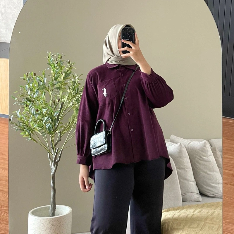 HANAKO 503 | Kemeja Basic Codoray Bordir