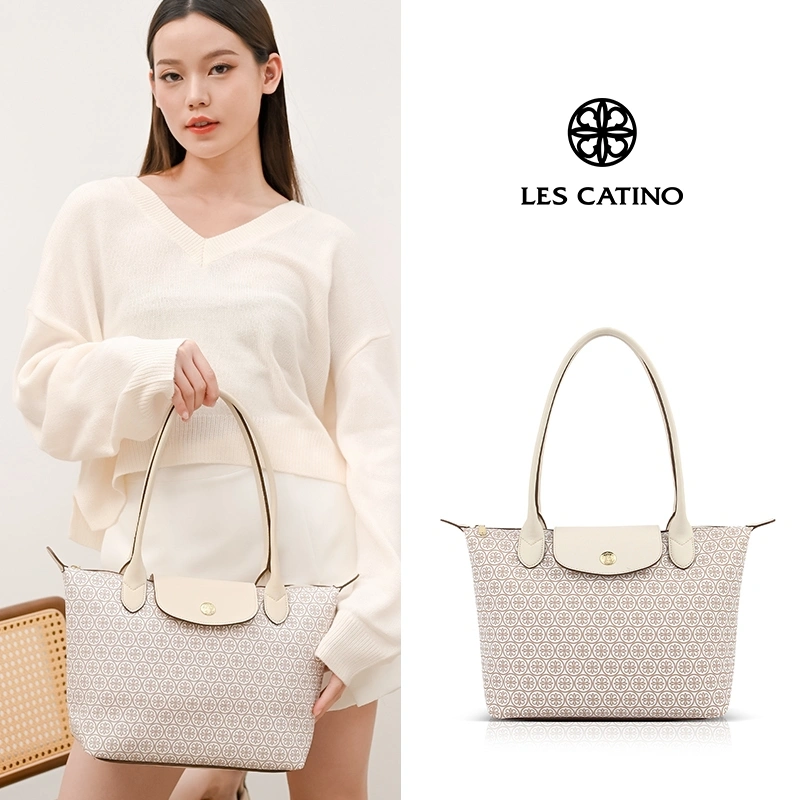 Tas Bahu Les Catino Retha Daisy Flap Tote