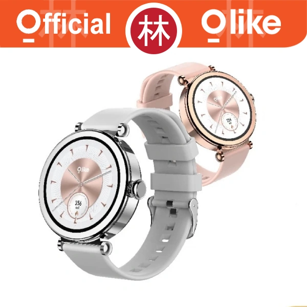 Olike FL01 Smartwatch 1.27" Metal Frame Strap 18mm Zinc Alloy Bluetooth Call 100 Sport Mode Olahraga Sleep Woman Health IP68