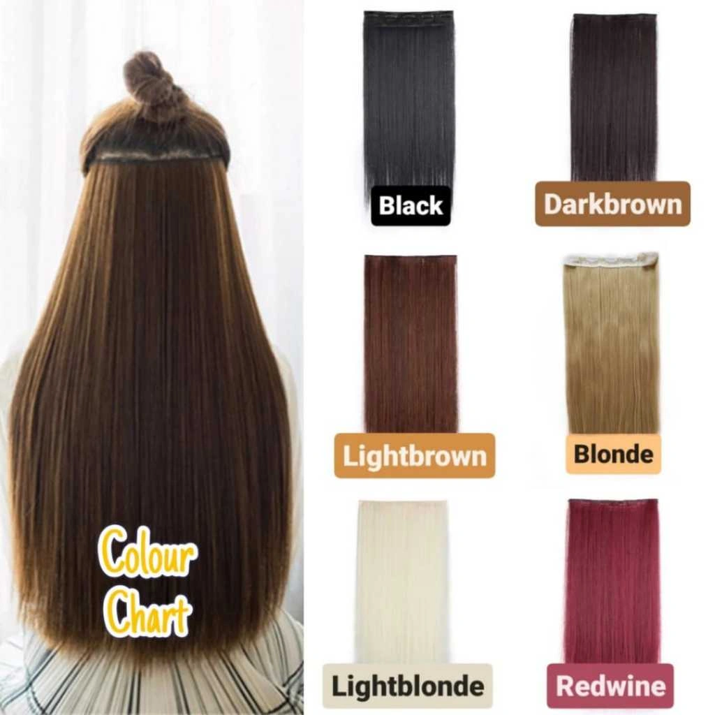 Hair Clip lurus panjang murah / hairclip lurus panjang murah