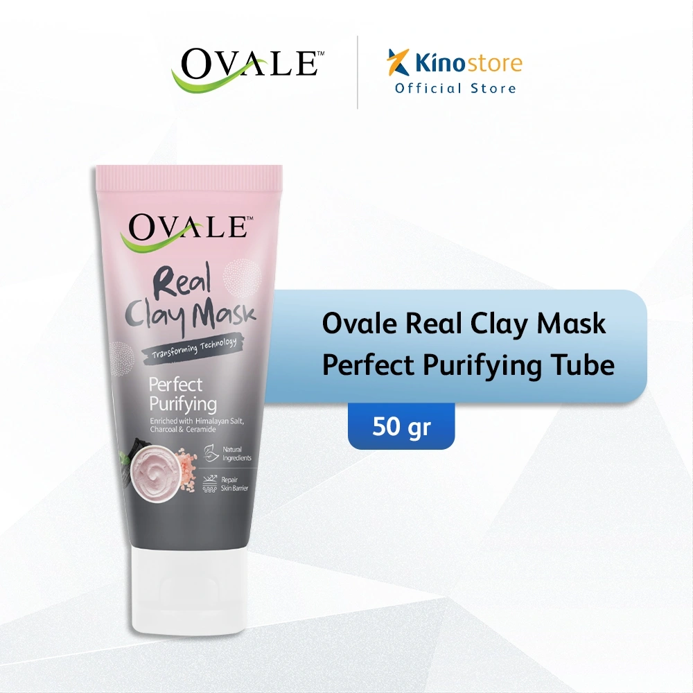 Ovale Real Clay Mask Perfect Purifying Tube 50g