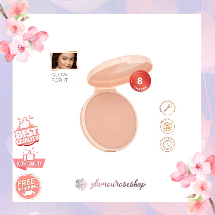 Wardah Colorfit Velvet Powder Foundation Refill -Bedak Padat Dengan SPF20 - Oil Control - Tahan Lama (REFILL)