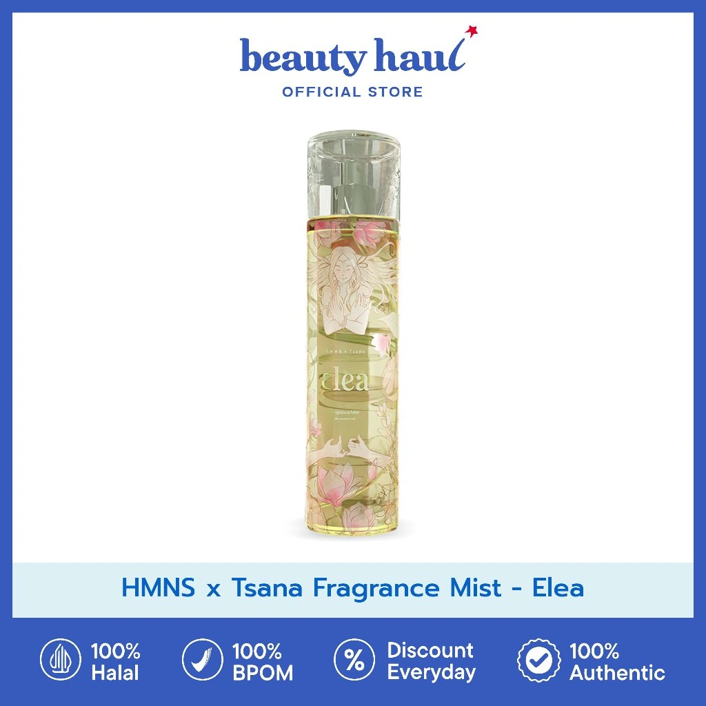 HMNS x Tsana Fragrance Mist Elea - Body Mist Segar, Parfum HMNS Kolaborasi Tsana