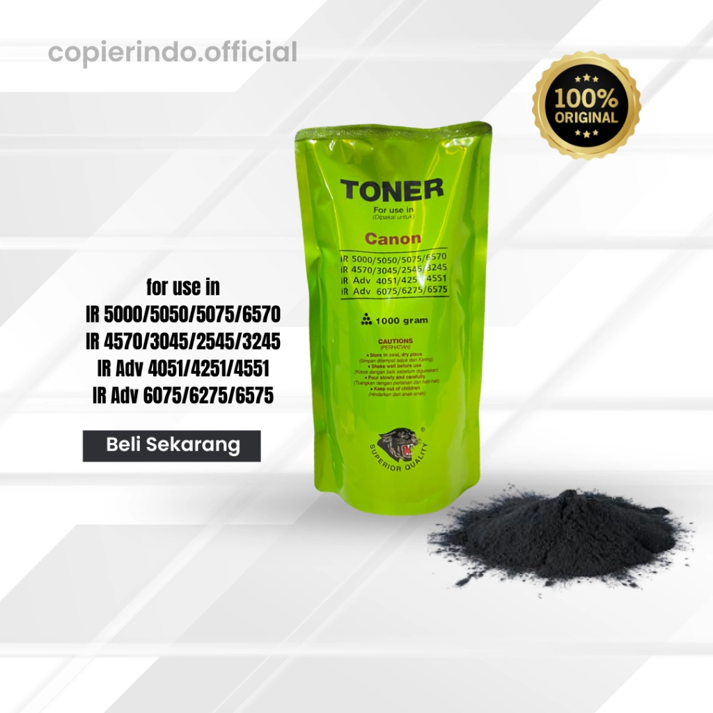 Toner fotocopy Canon Blackpanther original/tinta fotocopy [BISA COD]