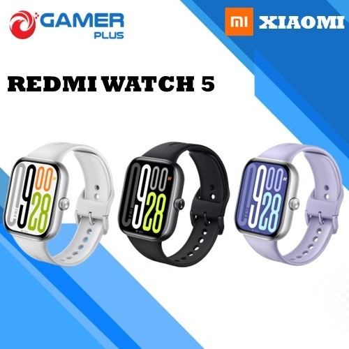 Xiaomi Redmi Watch 5 | Amoled 2,07" | Baterai 24 hari | Motor Linear | Heart Rate & Sleep Tracking