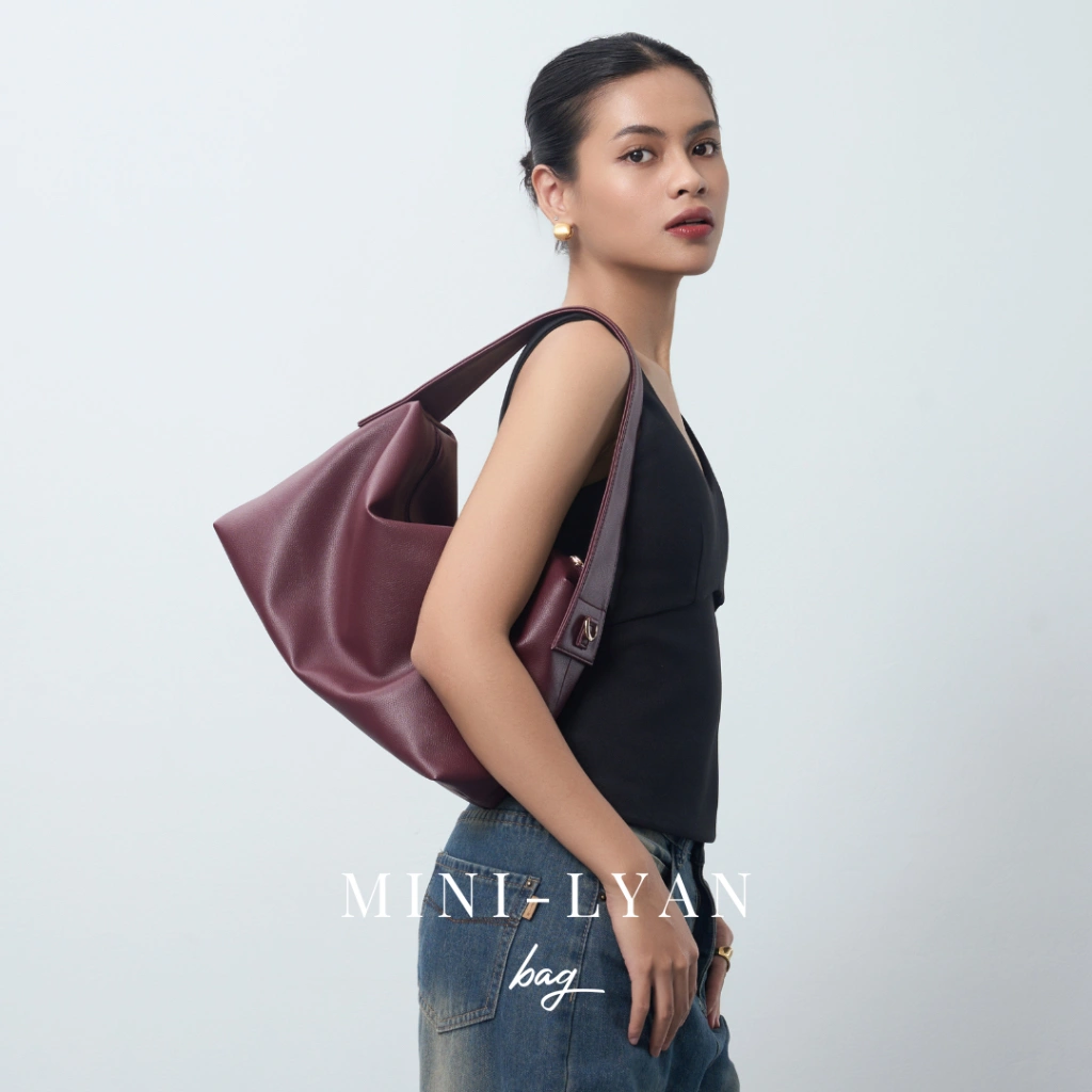 Mini Lyan bag - TOTE BAG - SHOULDER BAG - SLING BAG - HAND BAG - TAS LAPTOP 11 INCH