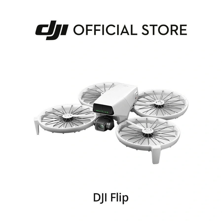 DJI Flip - Camera Drone | Foldable Full-Coverage Propeller Guard - Garansi Resmi TAM 1 Tahun