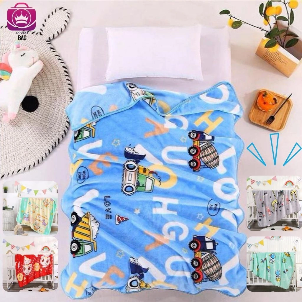Selimut  Bulu Halus Selimut Anak Lembut 100*130