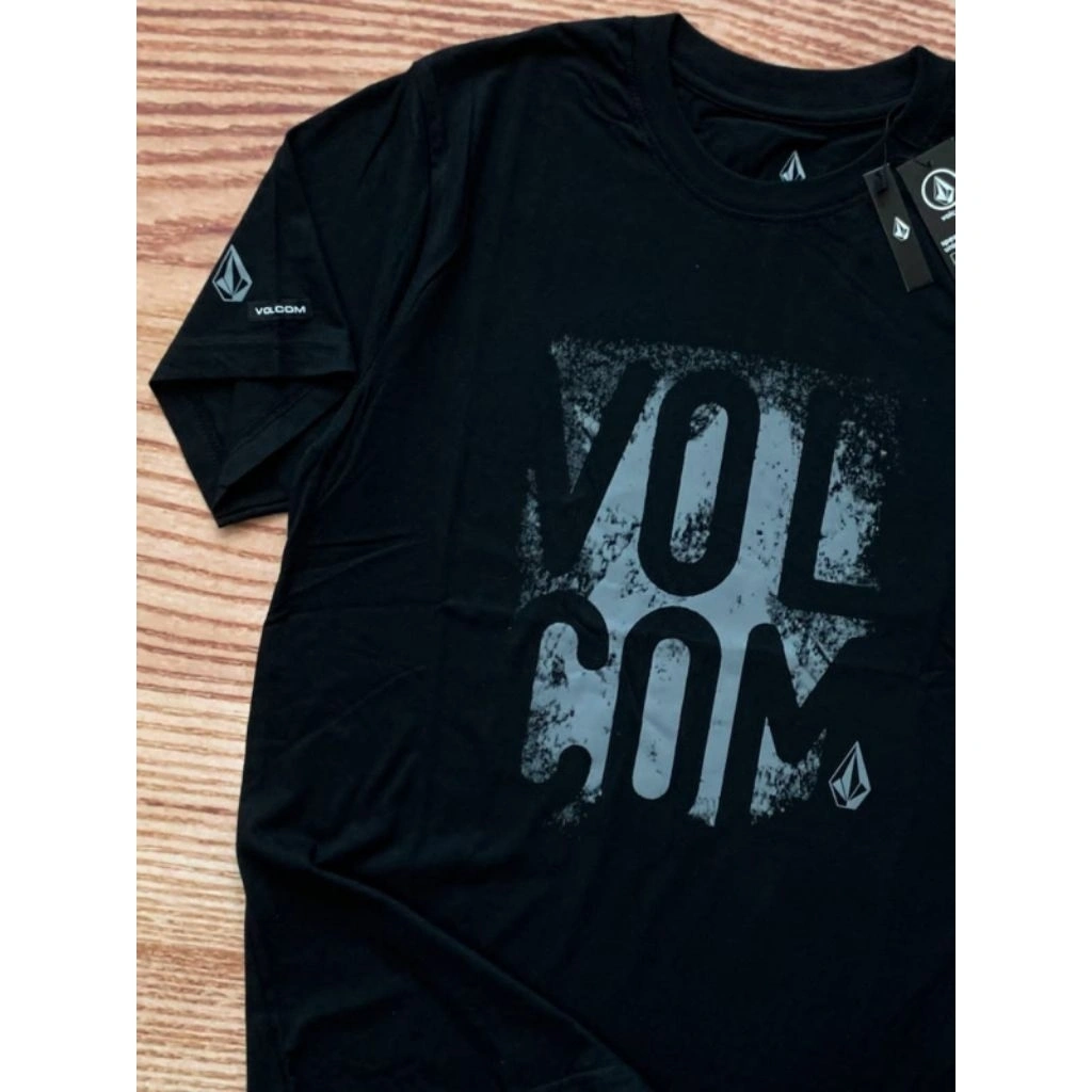 Kaos Surfing Hitam P297 T-shirt Distro Pria Berkualitas Oblong Cowok Lengan Pendek Katun Premium