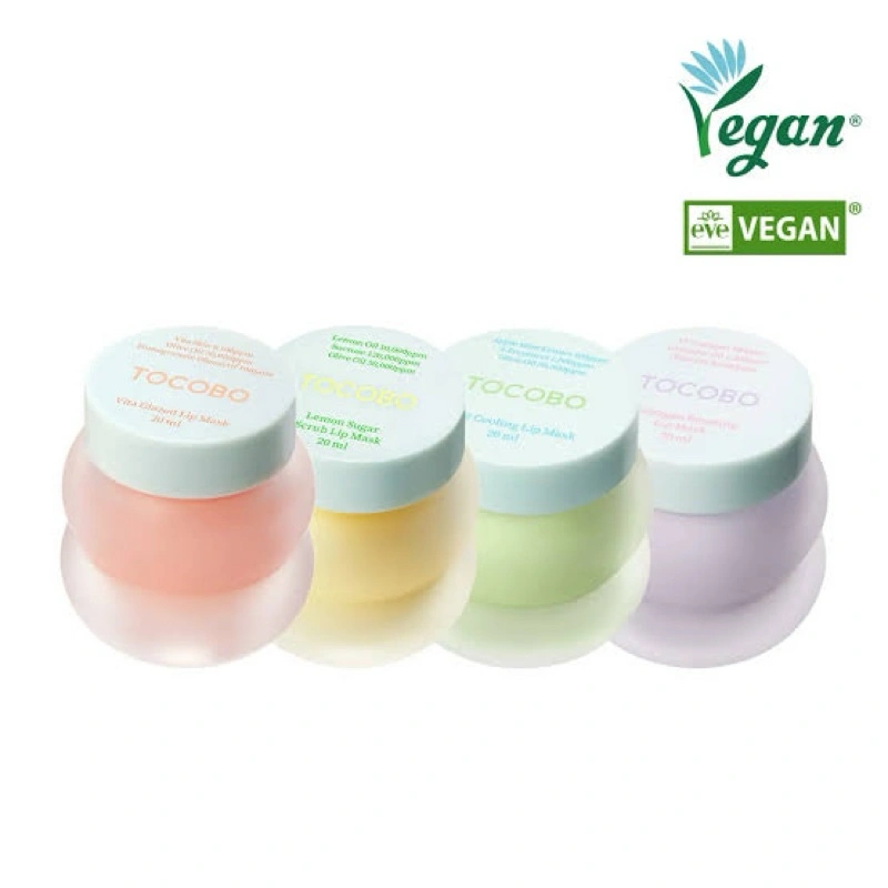 TOCOBO Vita Glazed Lip Mask / Lemon Sugar Scrub Lip Mask 20ml