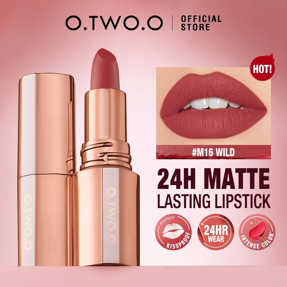 O.TWO.O SC064 Matte and waterproff 8 Color Lipstick