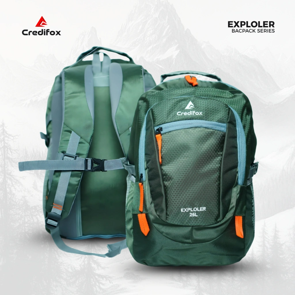 CREDIFOX Tas daypack kapasitas 25liter seri explorer - tas ransel outdoor - tas backpack - tas hiking