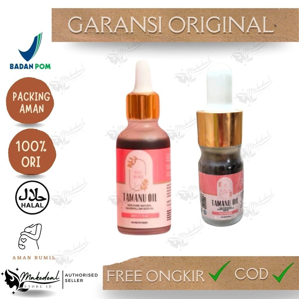 ￼[ BPOM ]TAMANU Magic OIL By PERLE BEAUTE / Face Oil / Obat Bopeng / Obat Jerawat 5ML