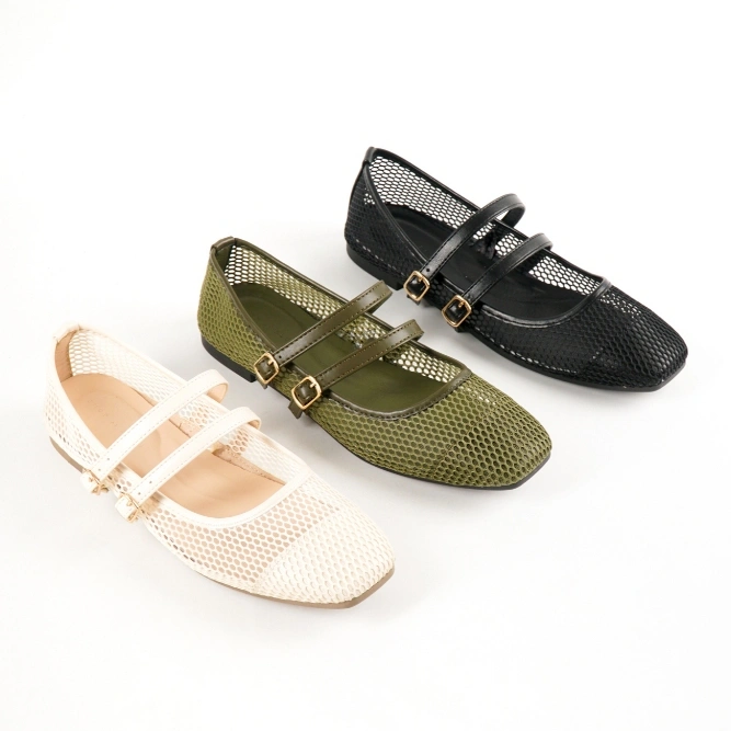 Blow Uma Mary Jane Flats Shoes Wanita MINNIK 0015