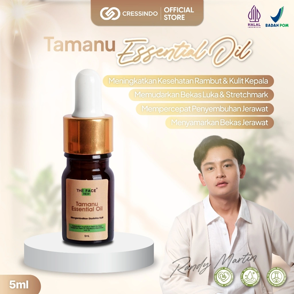 [BPOM] THE FACE Tamanu Essential Oil - Mengembalikan Elastisitas Kulit