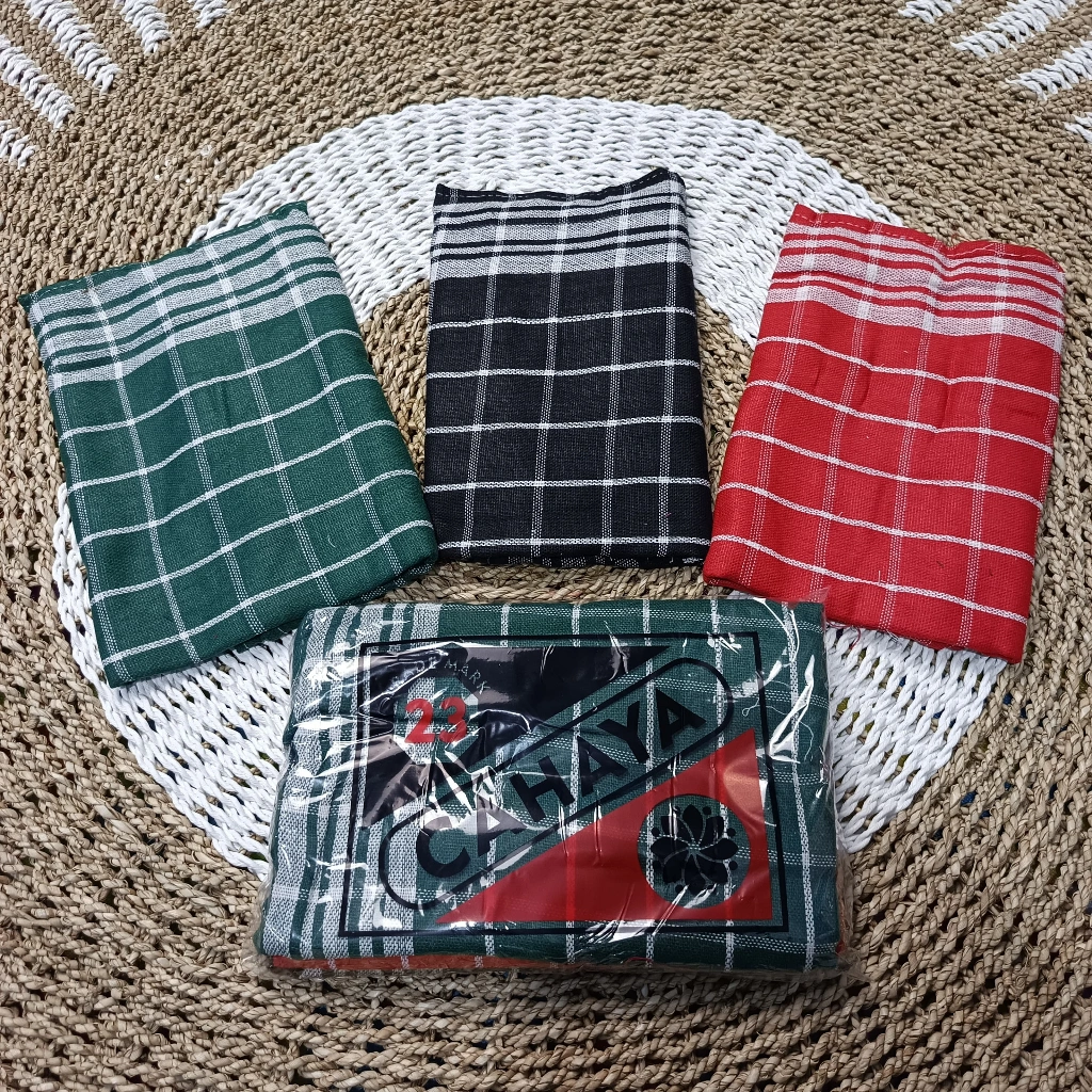 Serbet dapur Warna 1 lusin tebal lap piring warna 1 lusin kain lap dapur uk 50 x 50 - cap cahaya