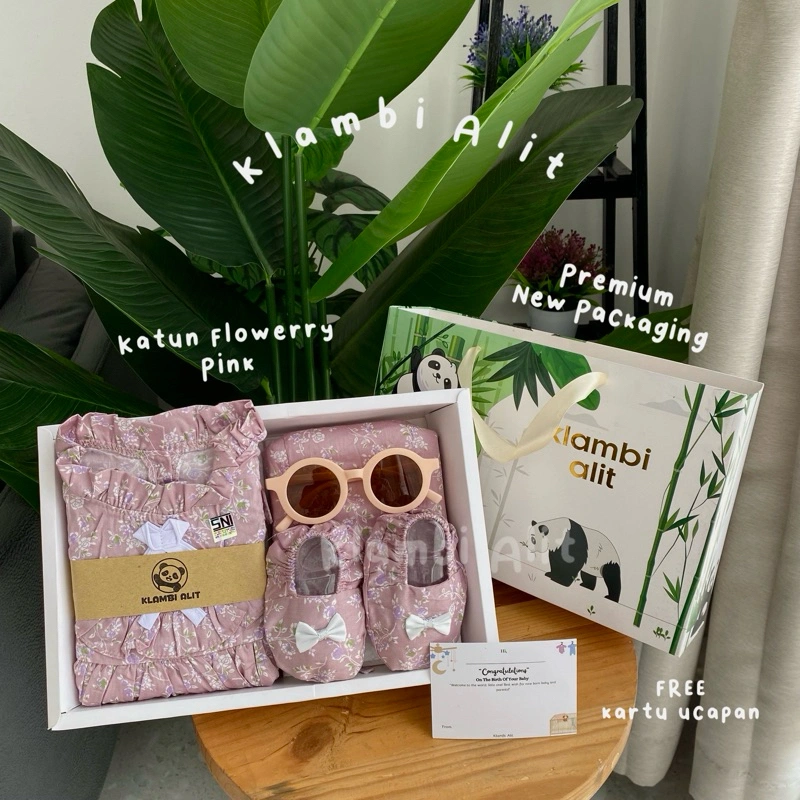 Hampers Bayi Klambi Alit / baju bayi / kado bayi / kado lahiran / hampers lahiran / kado anak cewek / baby gift set