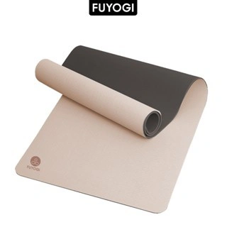 FUYOGI Matras Yoga Premium Anti Slip TPE Pilates Workout 8MM GYM