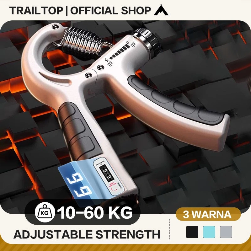 TrailTop Handgrip Gym Alat Olahraga Penguat Genggaman Tangan Anti Slip