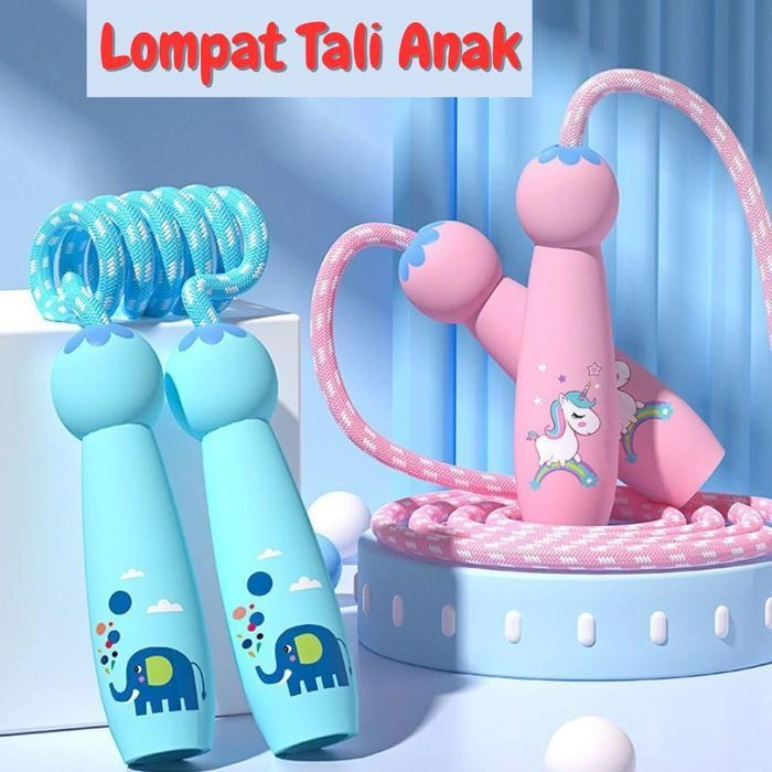 Mainan Outdoor Anak Lompat Tali Skipping Rope Jumping Rope Olahraga ST0184