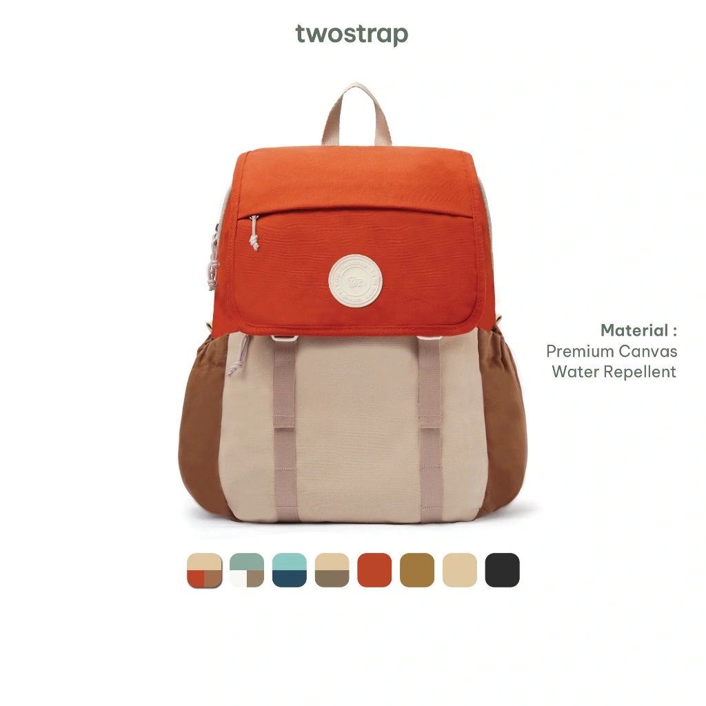 TWOSTRAP - Flappy Backpack - Tas Ransel Wanita 14 Inch