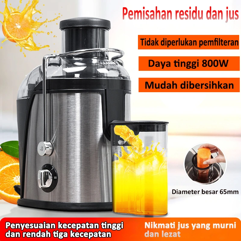 Slow Juicer Multifungsi Pembuat Jus Portabel 99% Fresh Fruit Juice Blender Fruit Juicer rumah tangga blender