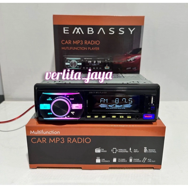 EMBASSY TAPE MOBIL    USB,SD CARD,MMC,  MP3, BLUETOOTH
