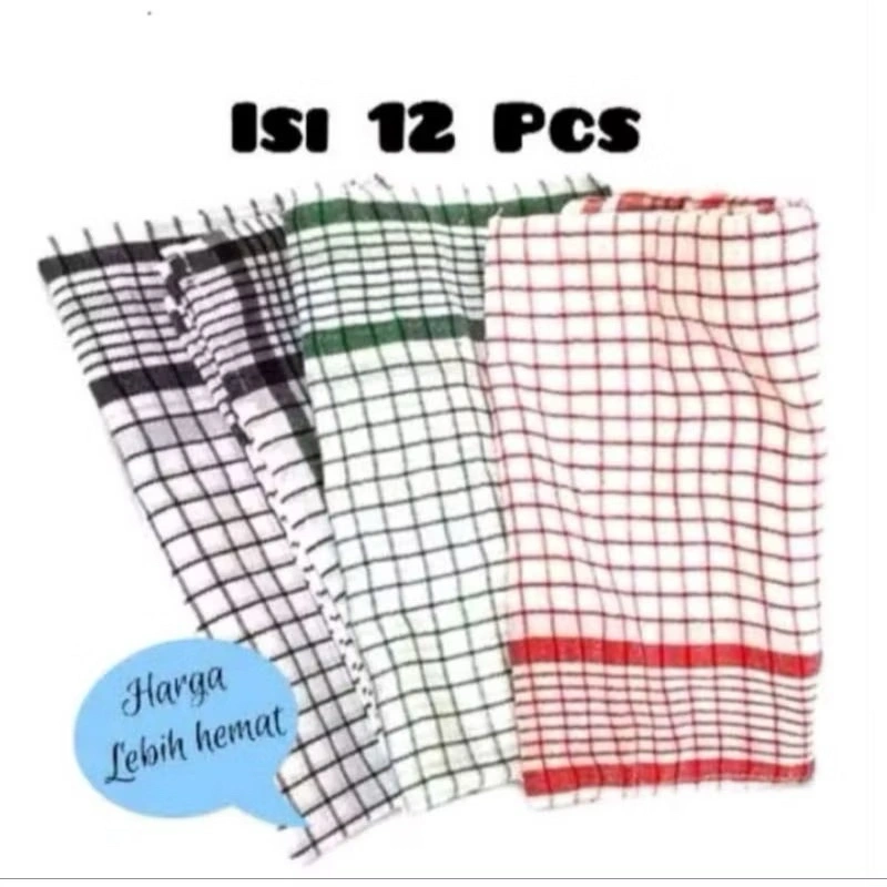 PER 12 PCS / 1 LUSIN - LAP SERBET / LAP PIRING DAPUR KOTAK SERBAGUNA