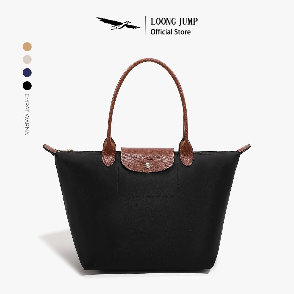 LOONG JUMP Tote Bag Wanita Tas Kantor Jinjing Tas Shoulder Bag Berkapasitas besar Travel Bag
