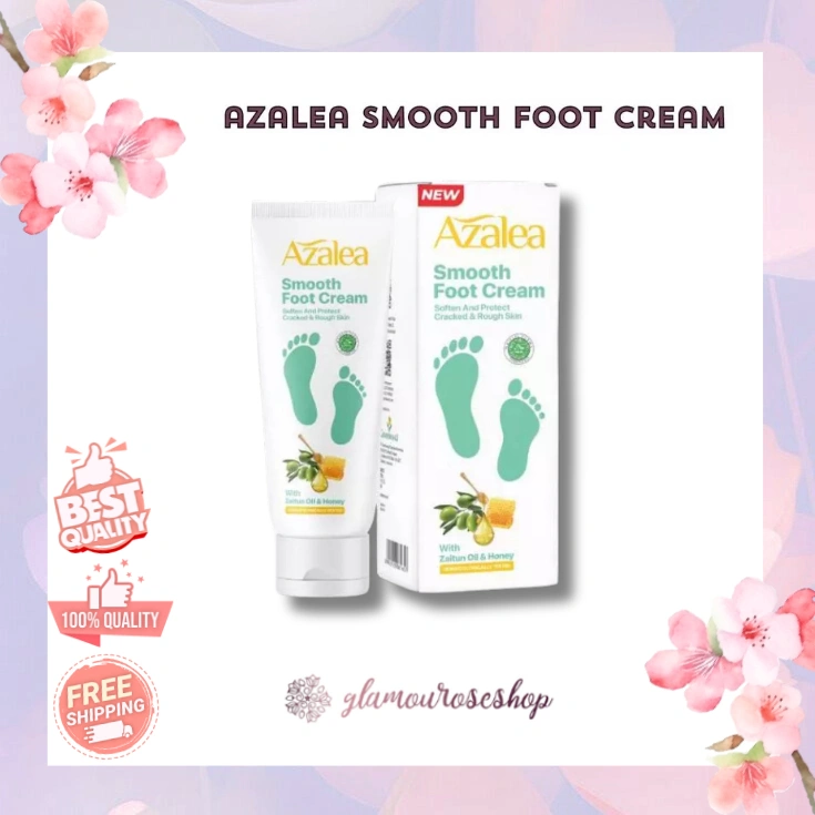 Azalea Smooth Foot Cream Soften and Protect Cracked & Rough Skin 35gr