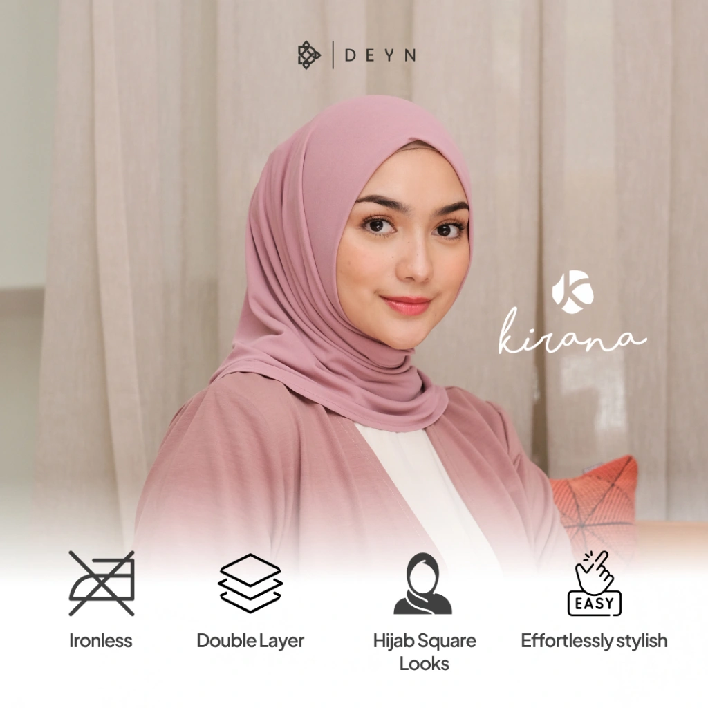Deyn Scarf - Kirana Instant Scarf Vol 13 - Hijab Instan Segitiga