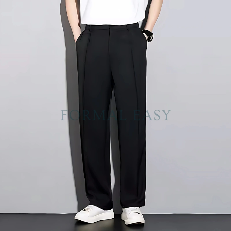 Formal Easy - Loose Pants Celana Pria Formal Black