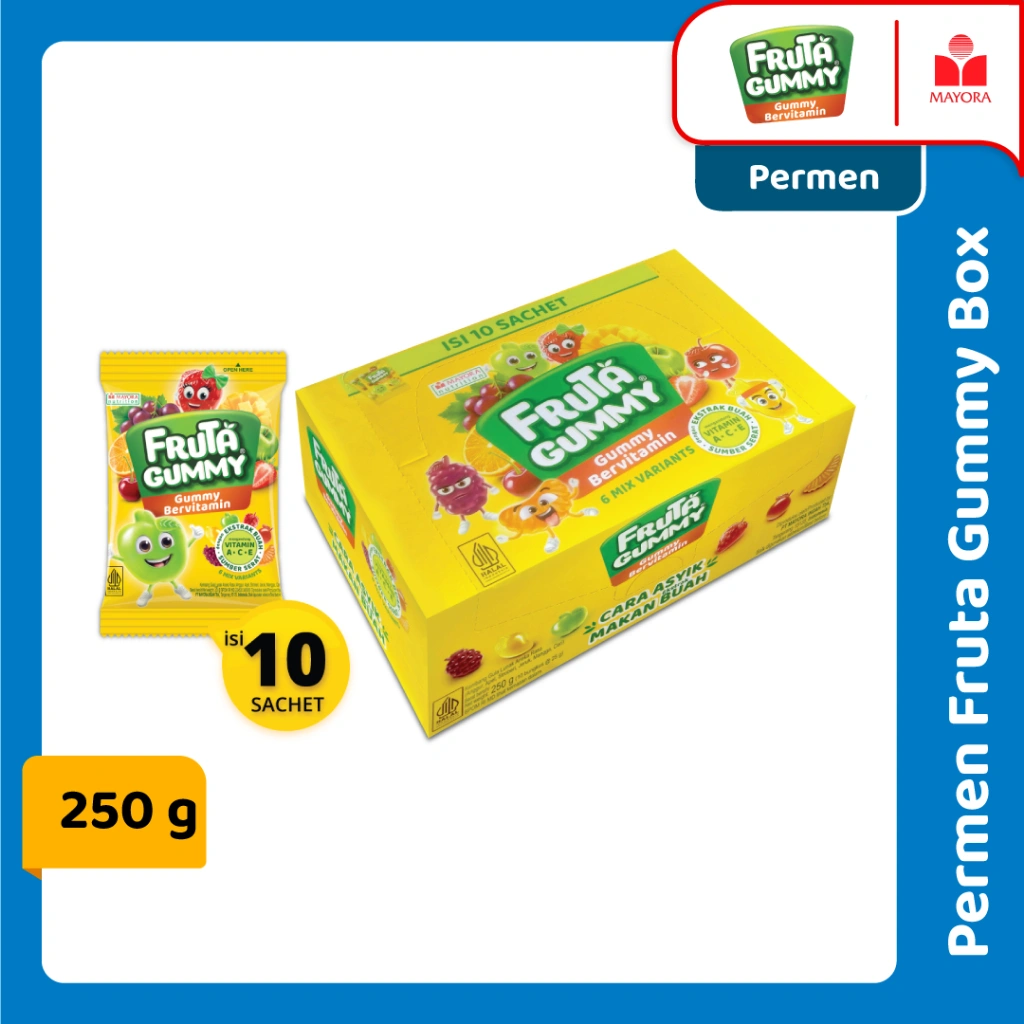 Permen Fruta Gummy Box
