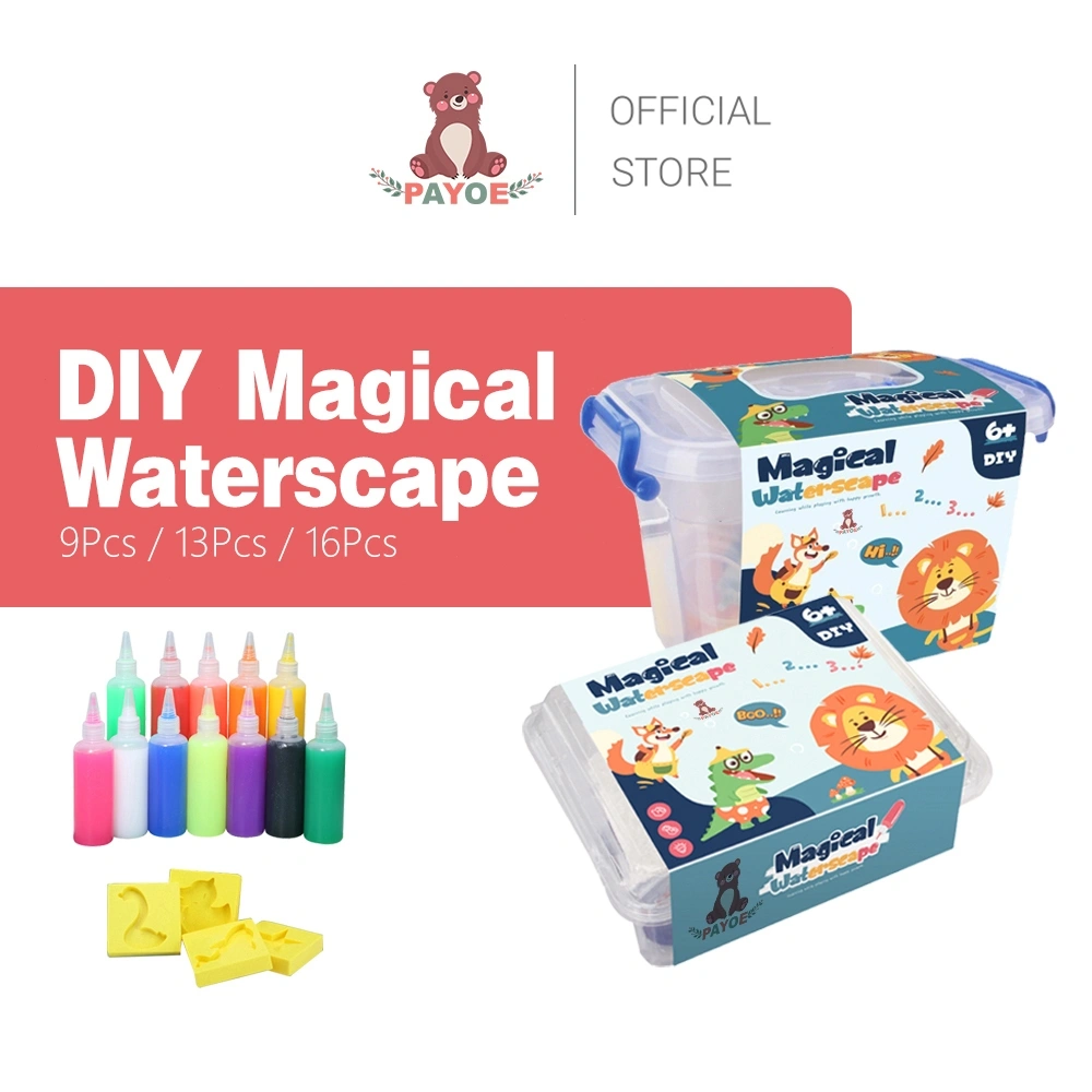 PAYOE Mainan Anak Magical Waterscape Diy Kreatif Mainan Jelly Edukasi
