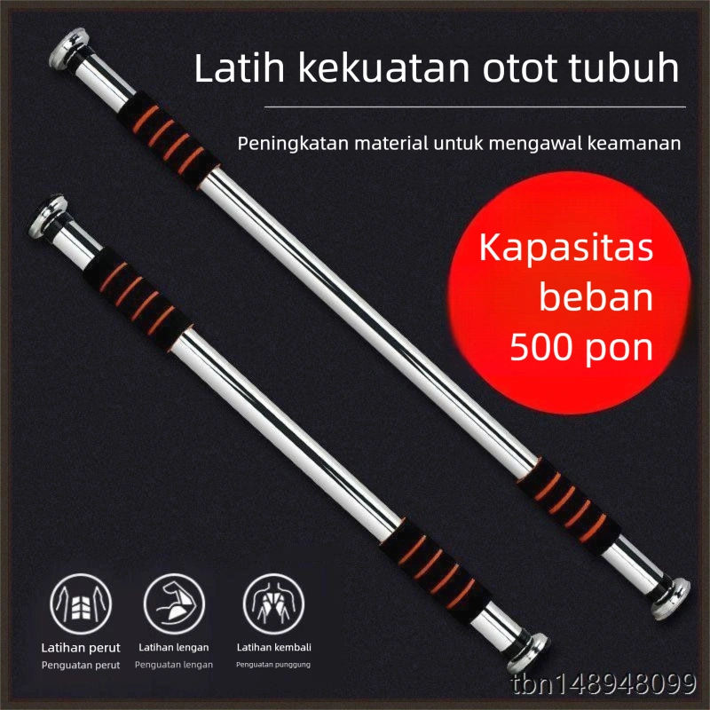 PULL UP BAR DINDING DOOR CHINNING ALAT PULL UP DINDING PINTU FITNES OLAHRAGA FREE SKRUP PANJANG