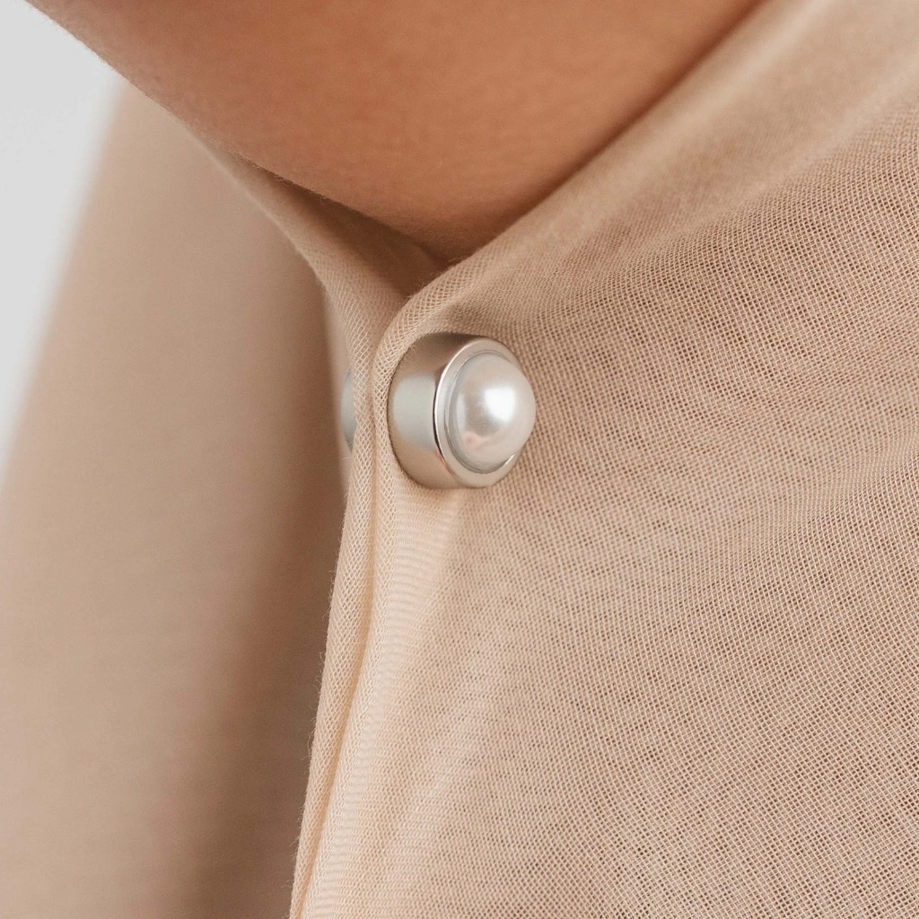 napocut Accessories - Perla Brooch - Pin Magnet Hijab Anti Slip