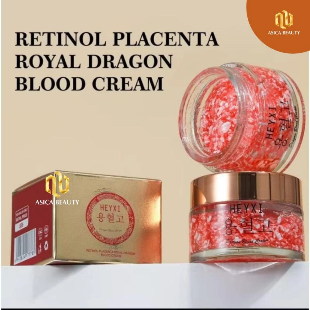 HEYXI Whitening Retinol Glowing Cream Hyaluronic Acid| Krim Pencerah dan Pemutih Wajah| Anti Aging