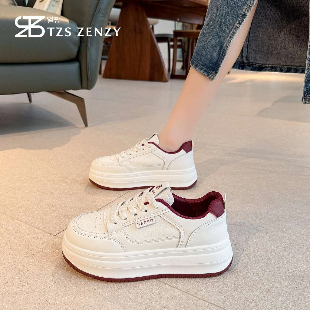 TZS Zenzy Hayes Strides Sneakers - Sepatu Wanita - Sepatu Sneakers - Sepatu Putih - Sneakers Kasual