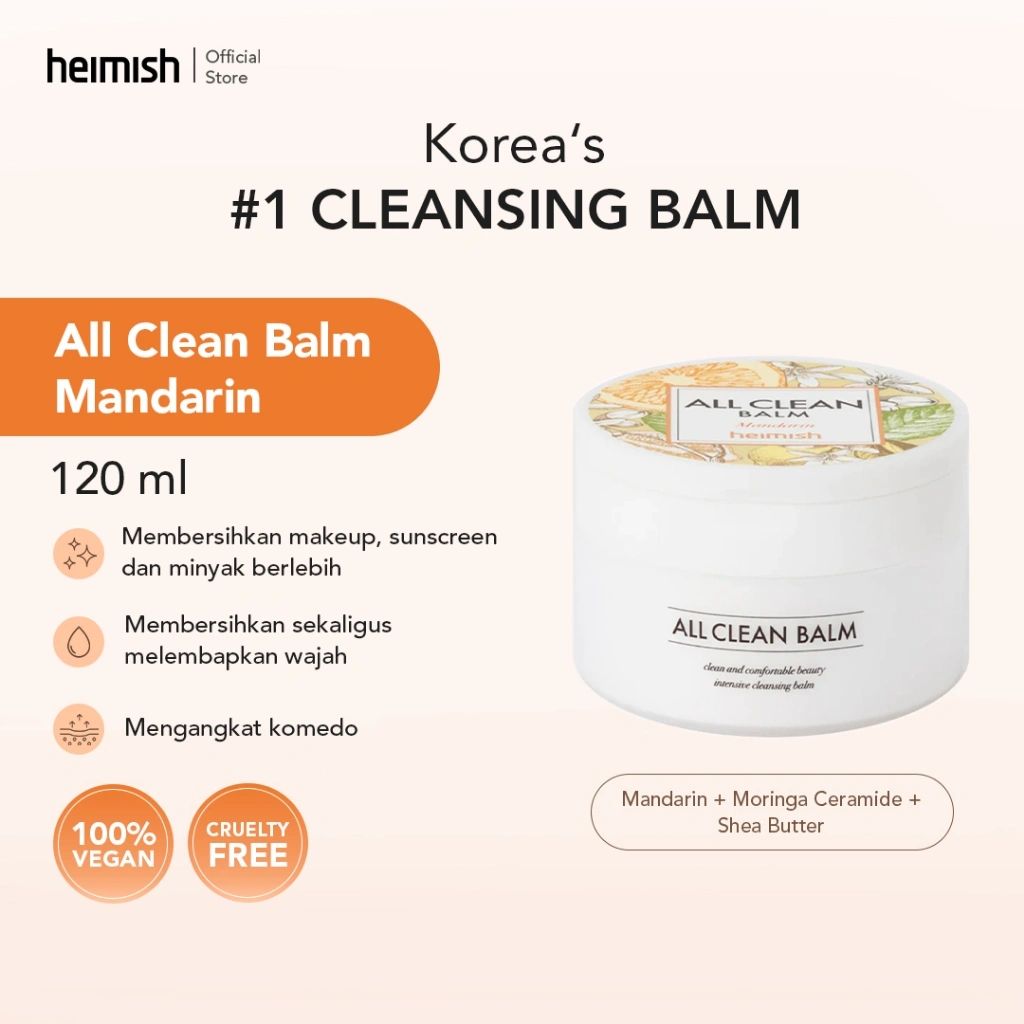 HEIMISH All Clean Balm Mandarin 120ml