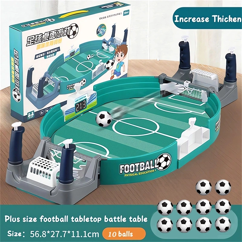 [56x27x11cm] 10 Bola board game Mainan Sepak Bola Meja Mini Football toys Board Game Mainan Seru