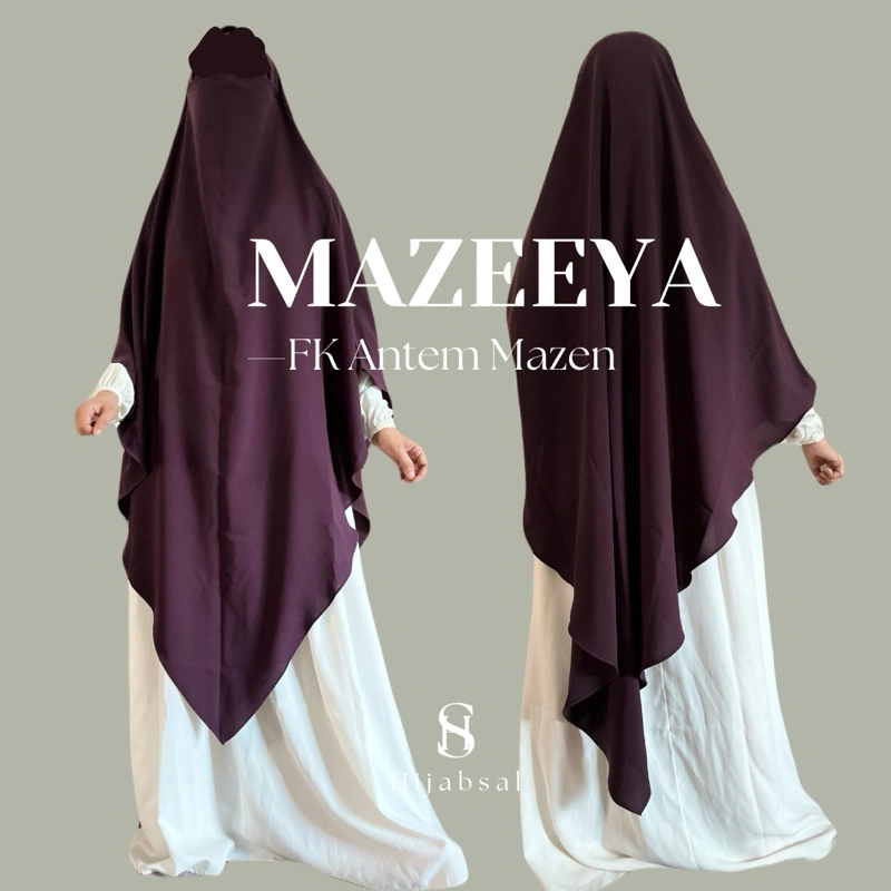 Hijabsal FK Antem Bahan Mazen Anti UV ori Sultan