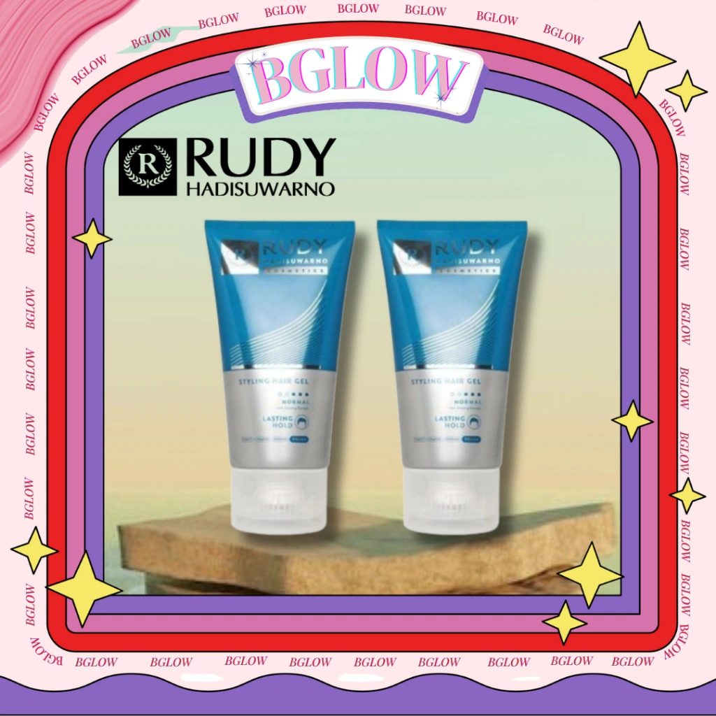 Rudy Hadisuwarno Cosmetics Styling HAIR GEL | Gel rambut /pembasah/kemasan | membantu melindungi dan merawat rambut agar terlihat sehat dan berkilau | Penataan rambut | Gel penata rambut pria | Perawatan rambut | Membuat tatanan rambut sesuai keinginan